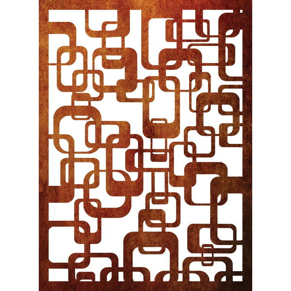 Decorative Security Screen & Fence Panel - Squares & Rectangles