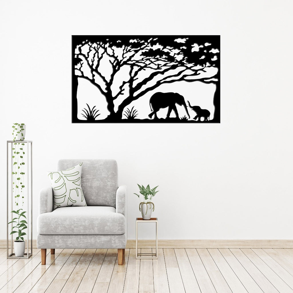 Laser Cut Panel - The Forest
