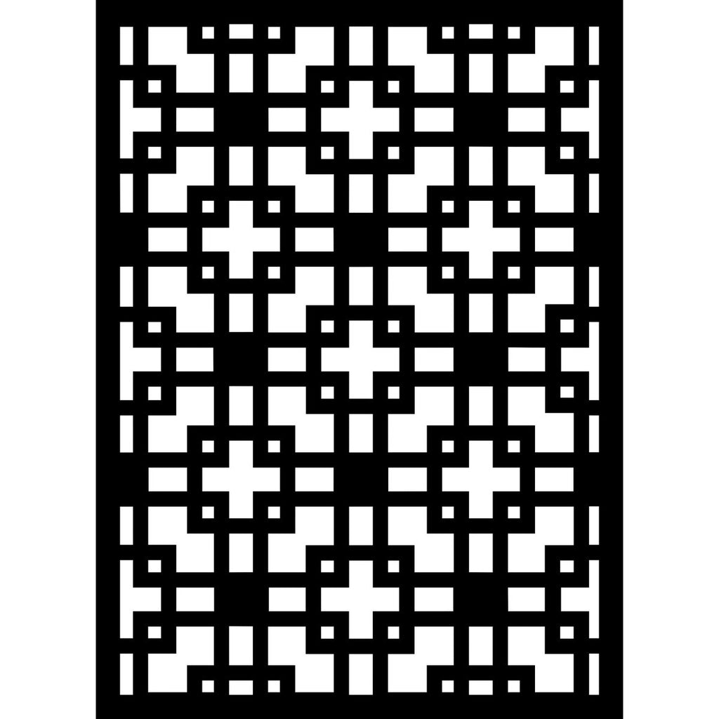 Decorative Screen & Fence Panel - The Squares
