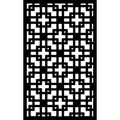 Decorative Screen & Fence Panel - The Squares