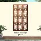 Fence Panels & Decorative Security Screen - Vertical Tetris