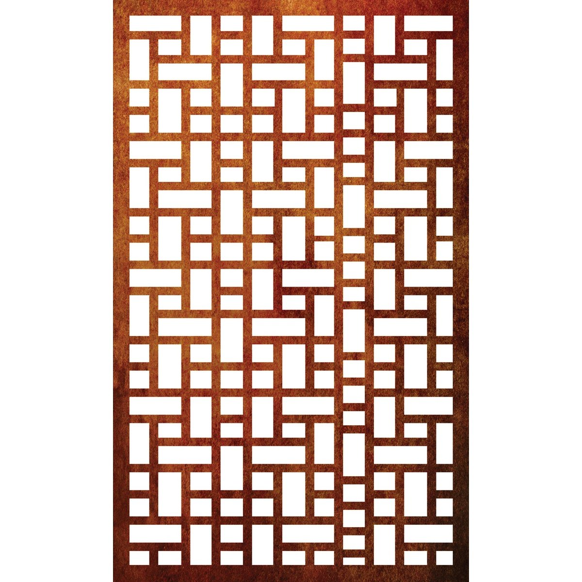 Fence Panels & Decorative Security Screen - Vertical Tetris